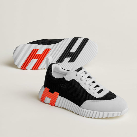 UNISEX SNEAKERS BNCG - Weiss/Schwarz/Weiss/Orange