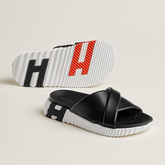 UNISEX SANDALEN IFA - Schwarz/Weiss